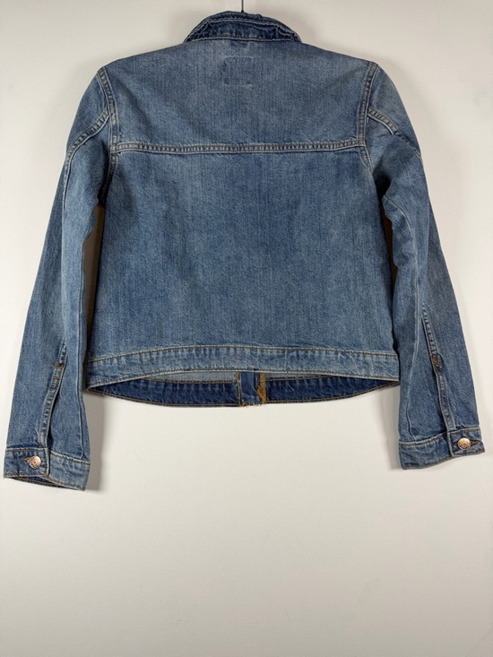 Wild Fable Women's Denim Utility Jacket - Light Wash - XS - Picture 7 of 8